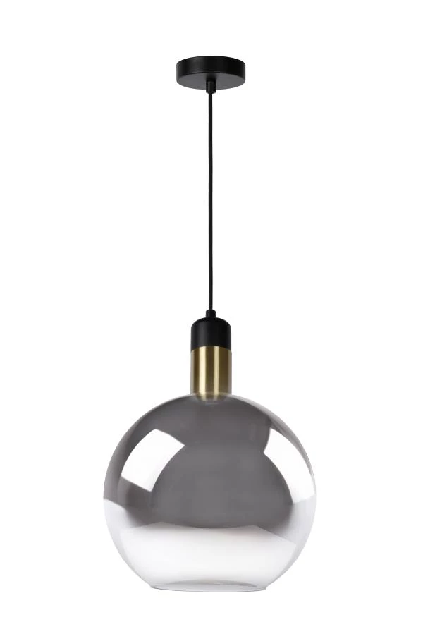 Lucide JULIUS - Hanglamp - Ø 28 cm - 1xE27 - Fumé - uitgezet